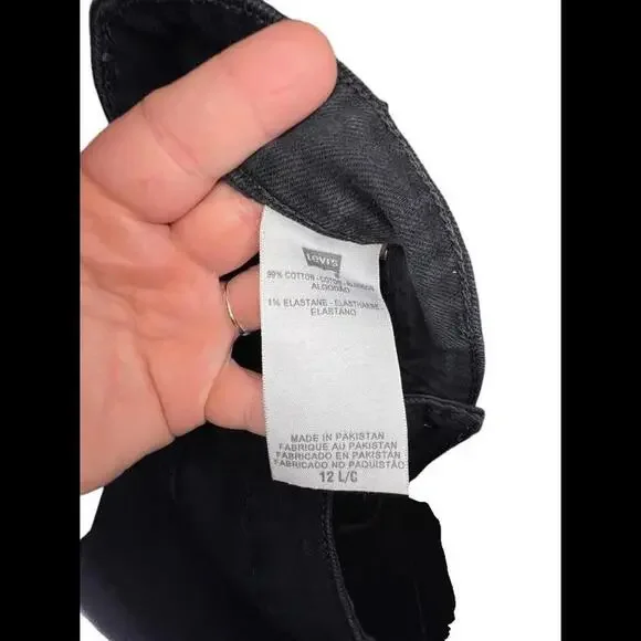 Levi's Women's 531 Low Skinny Size 12L - Picture 5 of 9